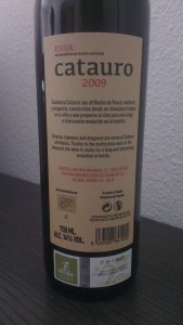 Catauro 2009 Rioja