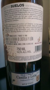 Entresuelos tempranillo 2012