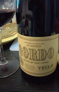 Gordo, Compañía de vinos Atlántico Yecla, Monastrell