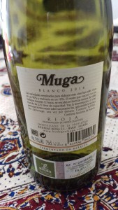 Muga Blanco Fermentado en Barrica Rioja