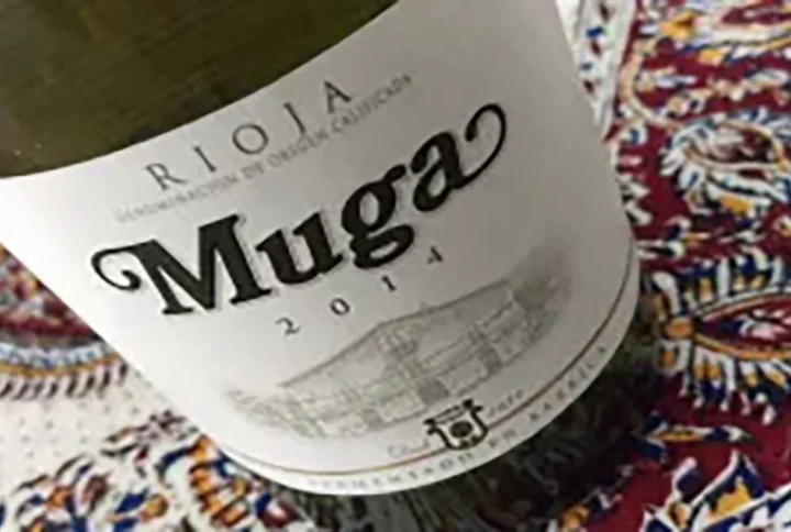 Muga fermentado en barrica, menudo blanco de Rioja!