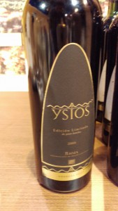 Ysios Edición Limitada 2009 Do Rioja