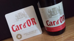 Car d'OR cerveza belga St.-Feuillen