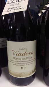 García Viadero Blanco de Albillo Bodegas Valduero